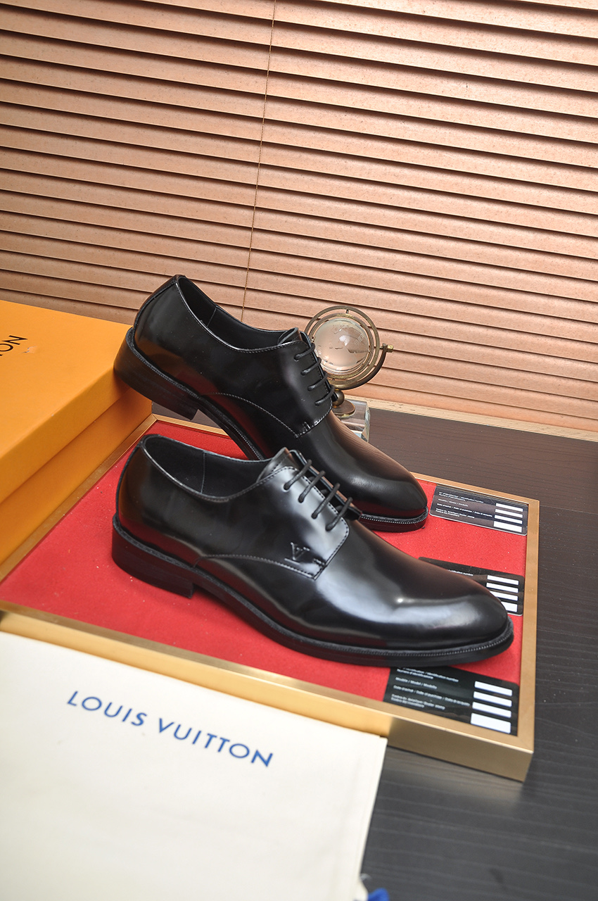 Louis Vuitton Leather Business Oxford Shoes, Italian Leather, Rubber Sole 7 i1744739147531 3570 0 5