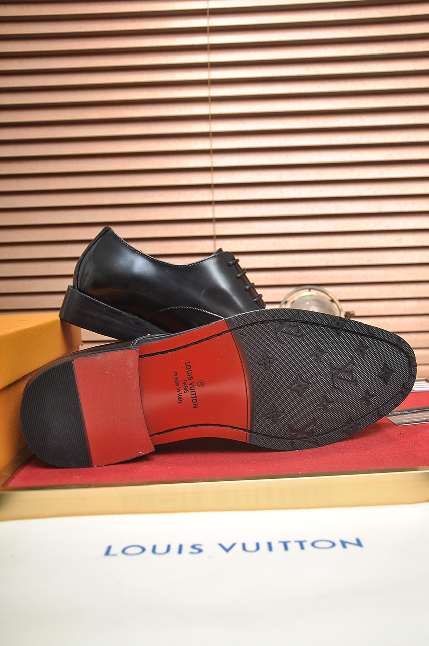 Louis Vuitton Leather Business Oxford Shoes, Italian Leather, Rubber Sole 8 i1744739147535 3348 0 6