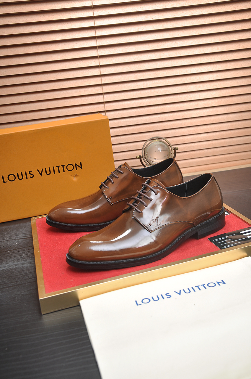 Louis Vuitton Leather Oxford Dress Shoes - Classic Style and Comfort 4 i1744739147749 5194 0 2