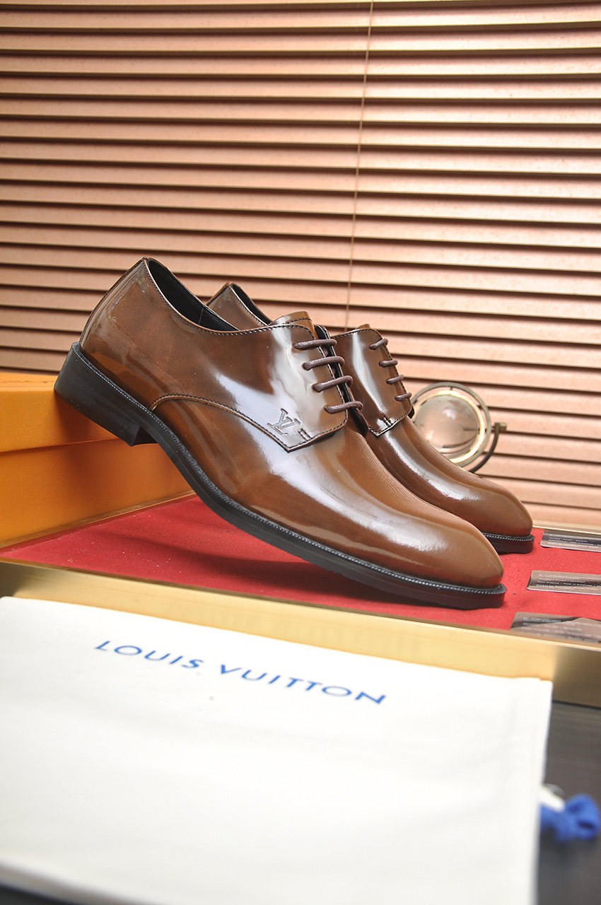 Louis Vuitton Leather Oxford Dress Shoes - Classic Style and Comfort 3 i1744739147812 2247 0 1