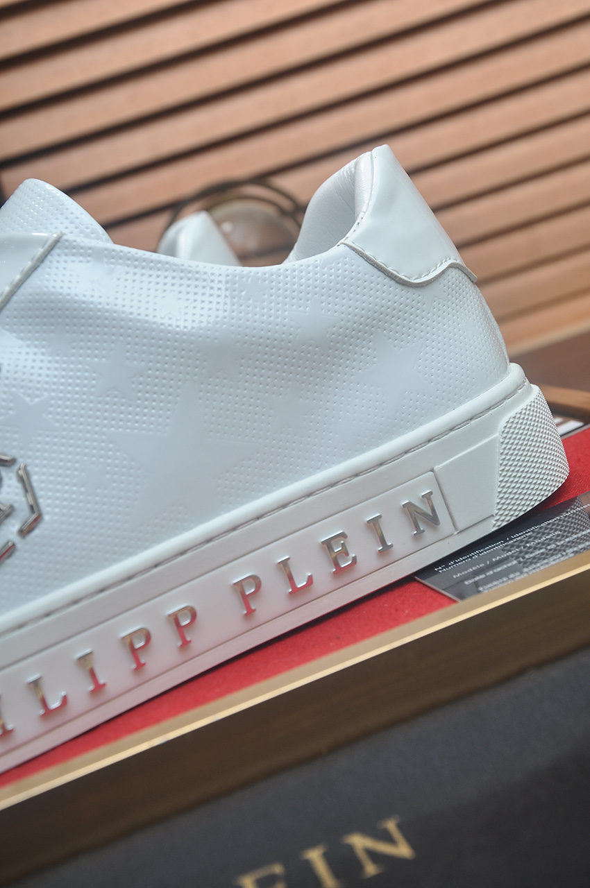 Philipp Plein White Leather Sneakers - Original Design, Fine Craftsmanship 10 i1744910225160 7520 0 8