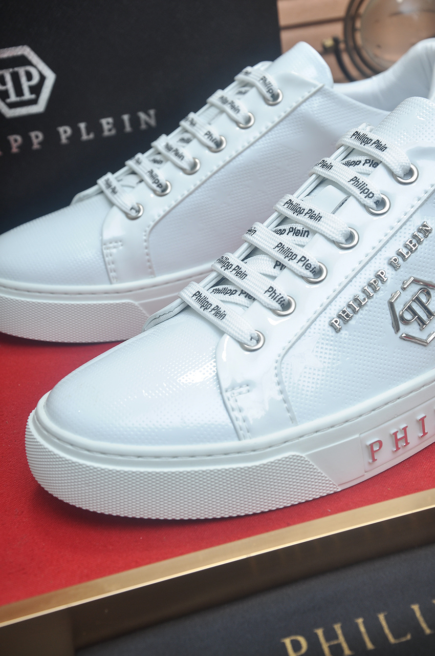 Philipp Plein White Leather Sneakers - Original Design, Fine Craftsmanship 9 i1744910225174 8665 0 7