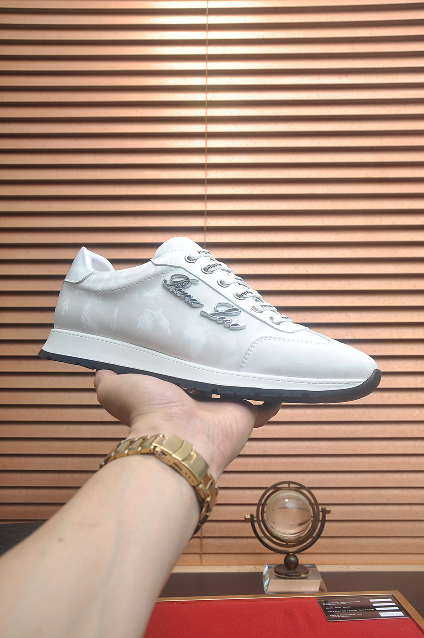 Philipp Plein White Leather Sneakers for Men, Fashionable and Comfortable 5 i1744910263729 3001 0 3