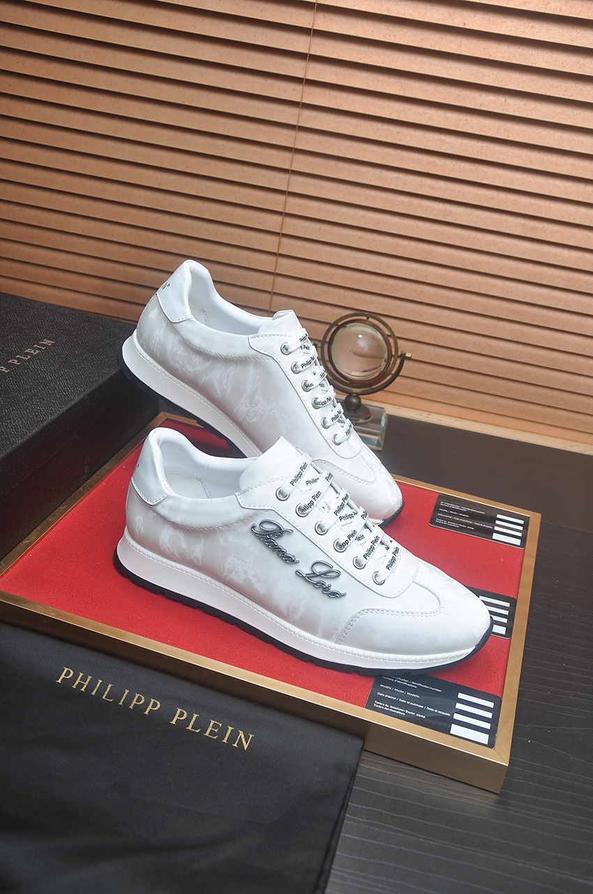 Philipp Plein White Leather Sneakers for Men, Fashionable and Comfortable 7 i1744910264804 138 0 5