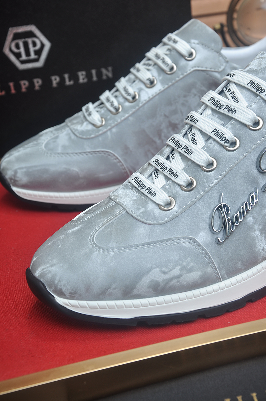 Philipp Plein Leather Sneakers for Women - Silver, Premium Quality 9 i1744910276385 7915 0 7