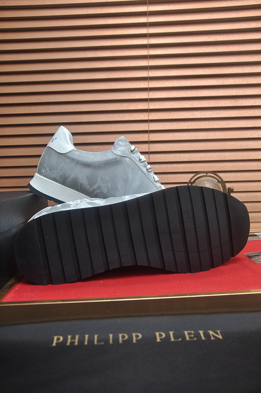 Philipp Plein Leather Sneakers for Women - Silver, Premium Quality 8 i1744910276387 9906 0 6