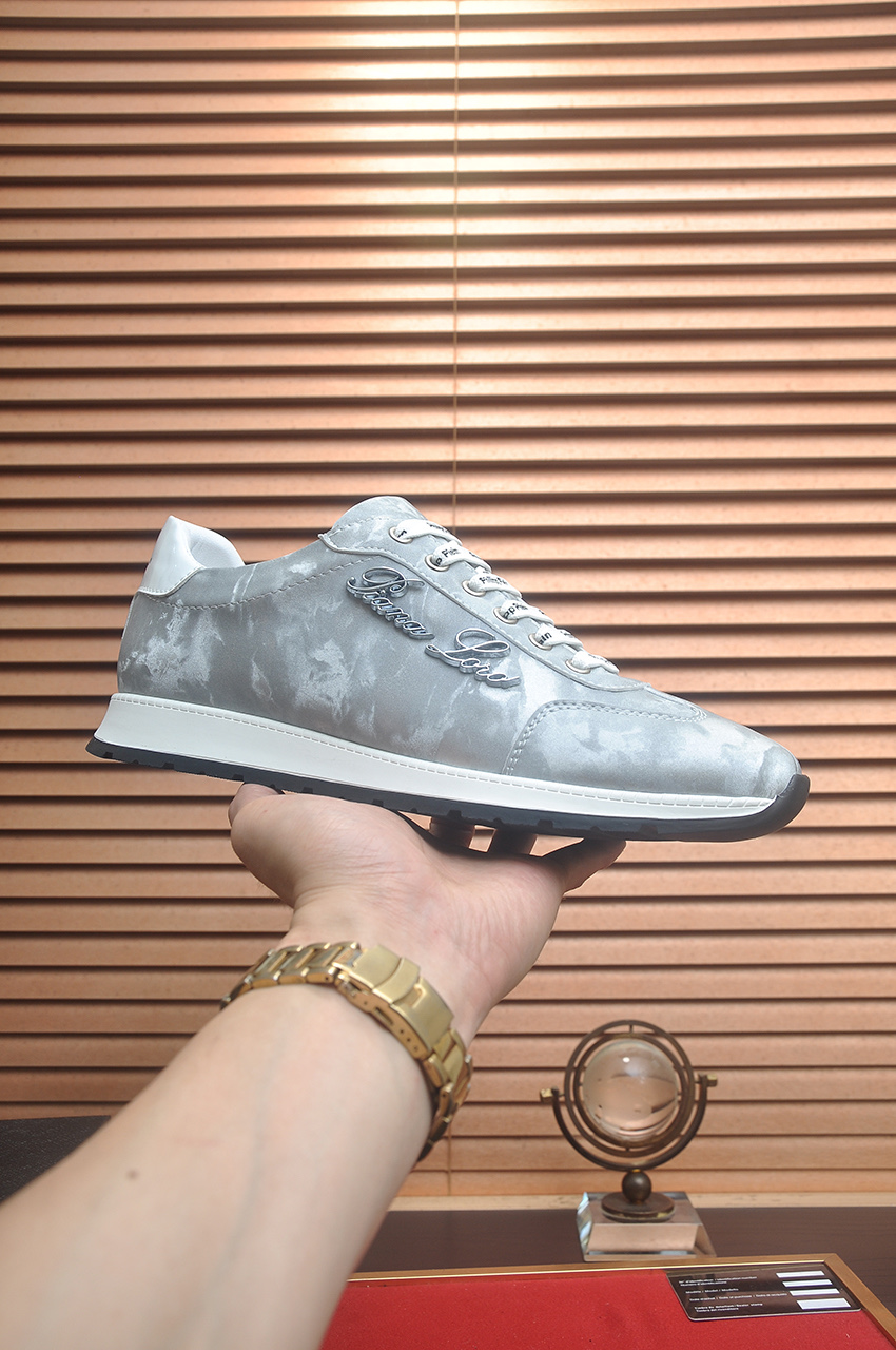 Philipp Plein Leather Sneakers for Women - Silver, Premium Quality 5 i1744910277491 8927 0 3