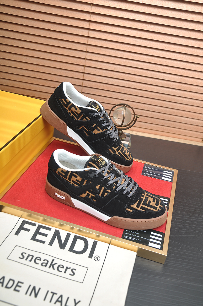 Fendi Match Sneakers - Designer Kim Jones Edition, Couple Style 7 i1745516896047 7077 0 5