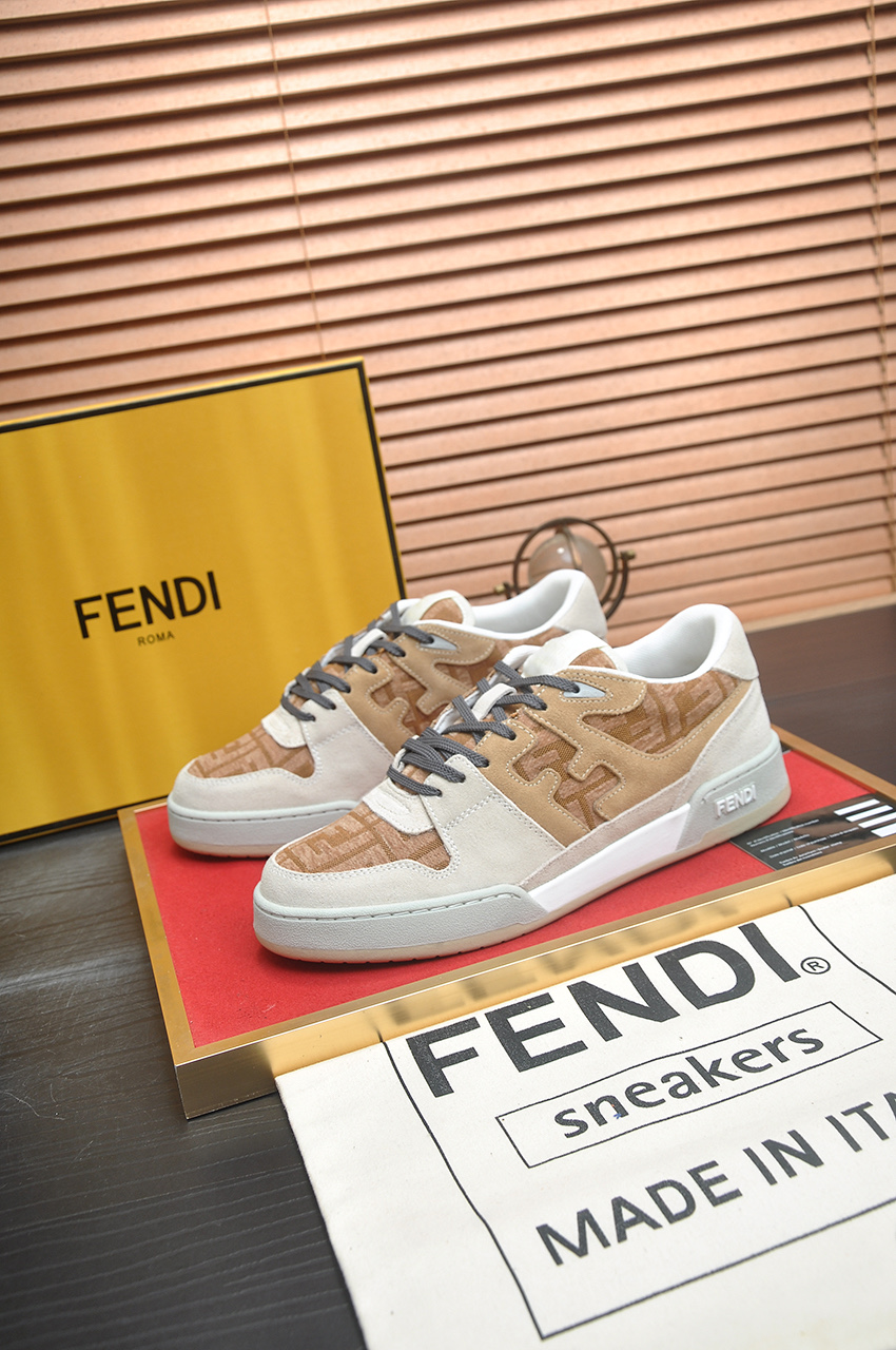 Fendi Match Sneakers - Designer Fashion-Forward Style, Couple's Choice 5 i1745516924910 3353 0 3