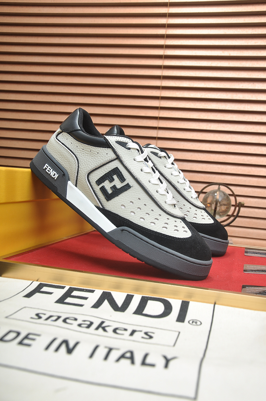 Fendi Match Sneakers Couple Style Designer Kim Jones, Various Sizes Available 4 i1745516951602 8597 0 2