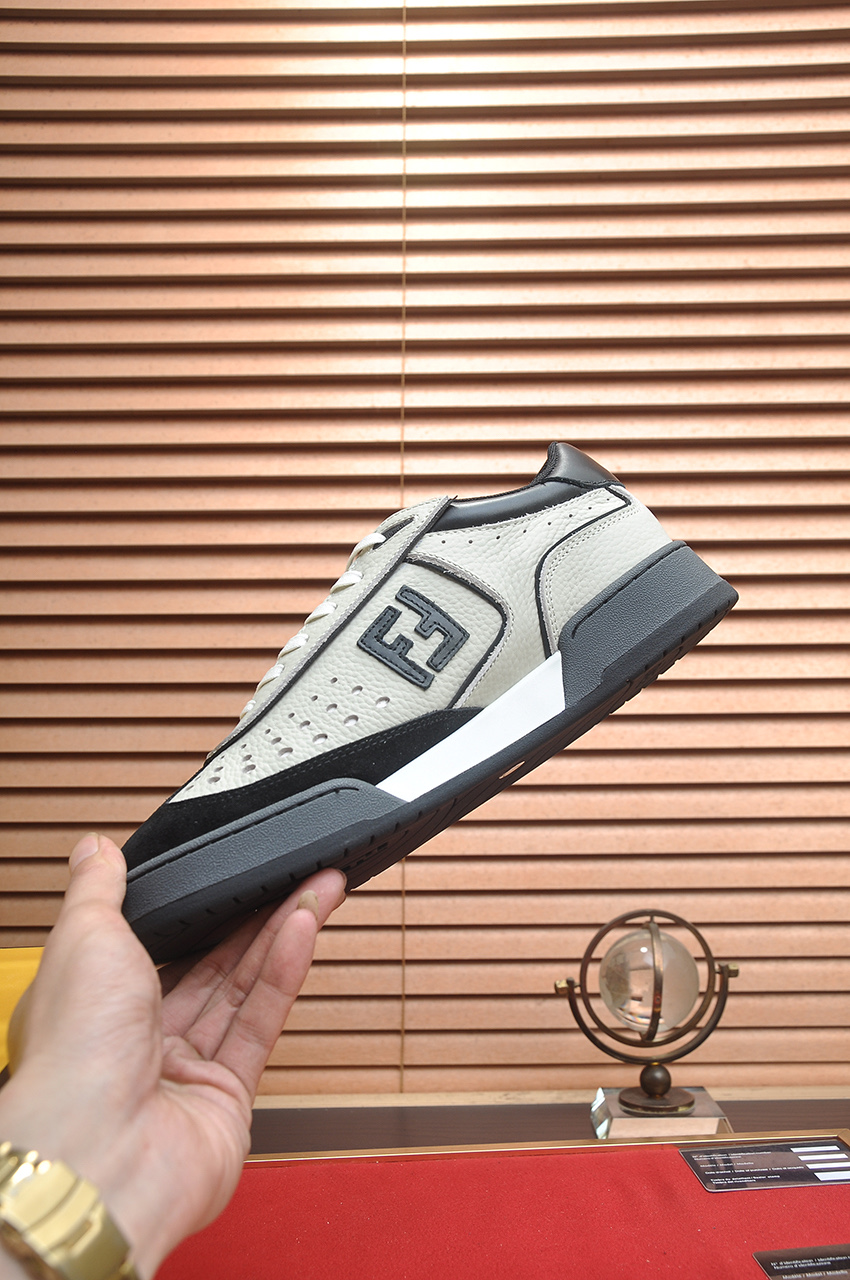 Fendi Match Sneakers Couple Style Designer Kim Jones, Various Sizes Available 6 i1745516951611 9687 0 4