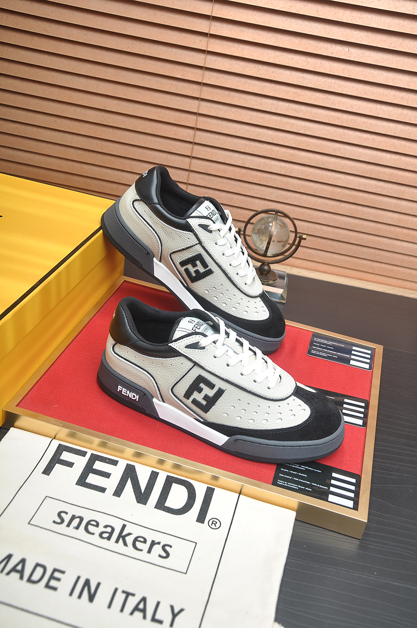 Fendi Match Sneakers Couple Style Designer Kim Jones, Various Sizes Available 7 i1745516952141 4017 0 5