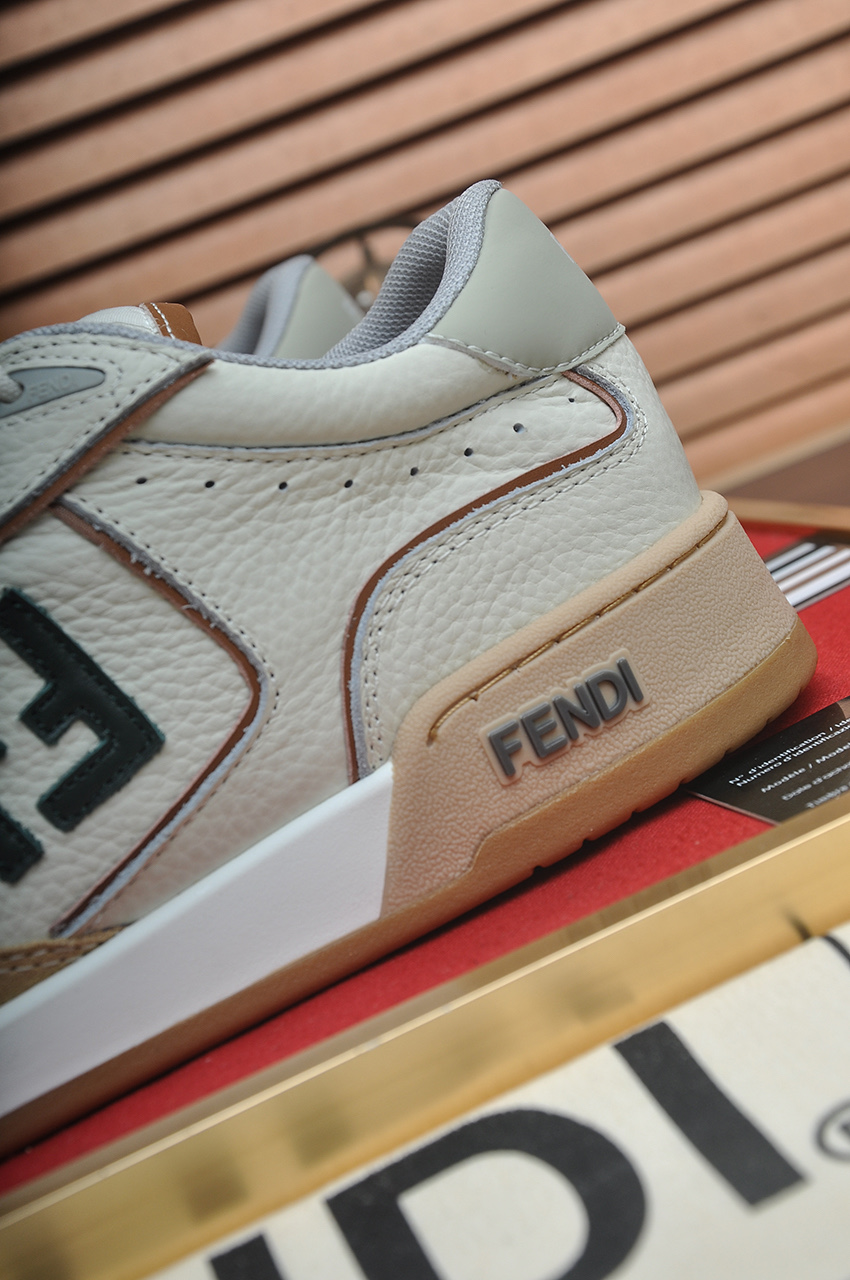 Fendi Match Sneakers - Designer Kim Jones, Couple Style in Leather 10 i1745516978624 6458 0 8