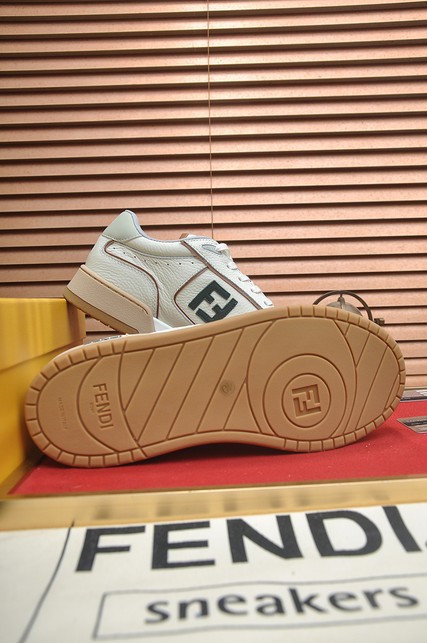Fendi Match Sneakers - Designer Kim Jones, Couple Style in Leather 8 i1745516979189 5086 0 6