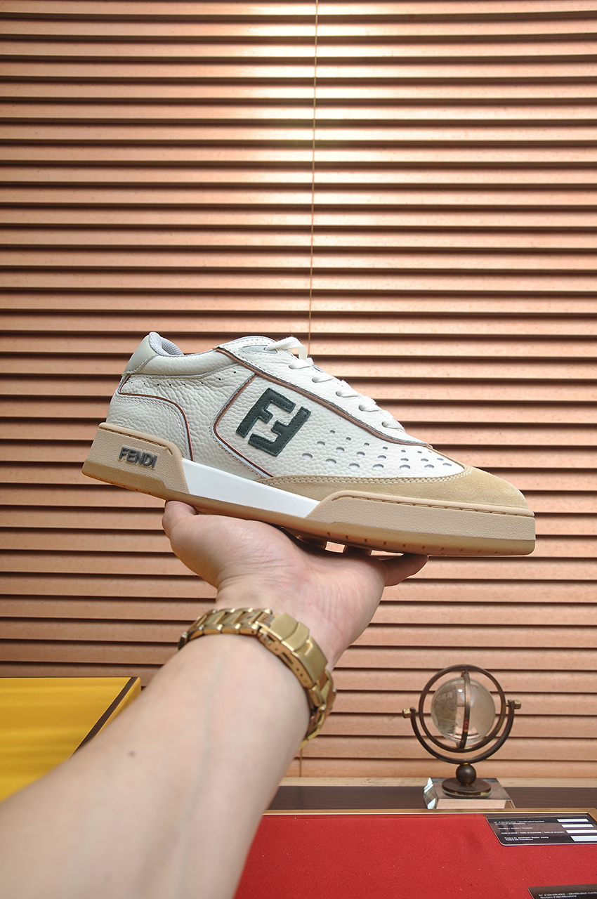 Fendi Match Sneakers - Designer Kim Jones, Couple Style in Leather 2 i1745516979213 6918 0 0