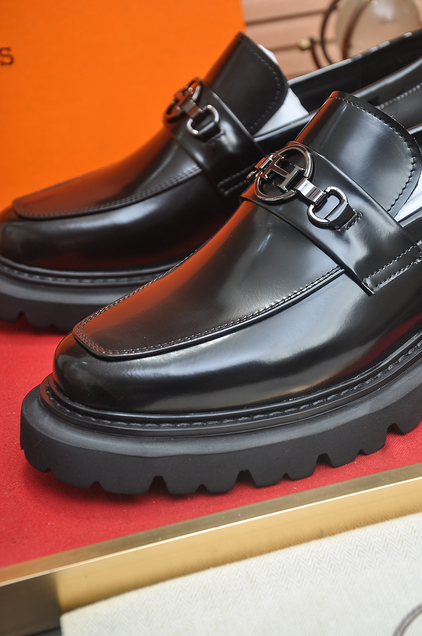 Hermès Men's Classic Leather Loafers | Premium Quality & Comfort Shoes 9 i1746465162680 4782 0 7