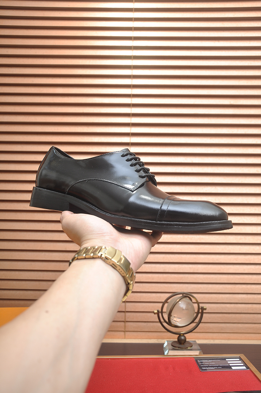 Louis Vuitton Leather Dress Shoes - Black, Italian Leather, Rubber Sole 5 i1746465336205 8153 0 3