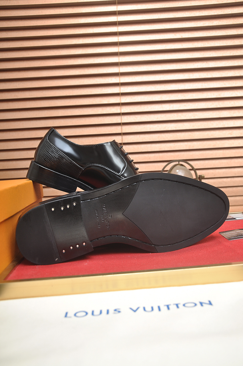 Louis Vuitton Leather Oxford Dress Shoes - Business Style, High-end Quality 8 i1746465466220 7199 0 6