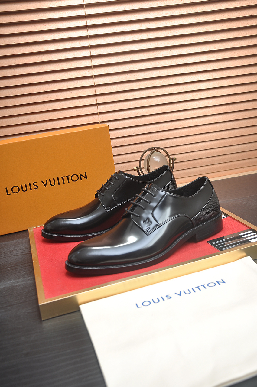 Louis Vuitton Leather Oxford Dress Shoes - Business Style, High-end Quality 4 i1746465466273 1099 0 2