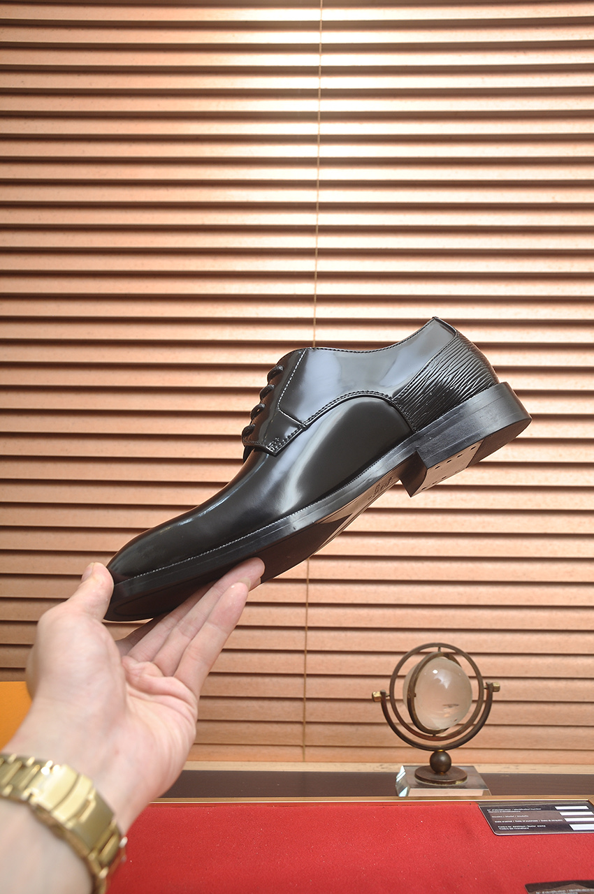 Louis Vuitton Leather Oxford Dress Shoes - Business Style, High-end Quality 6 i1746465466853 6460 0 4
