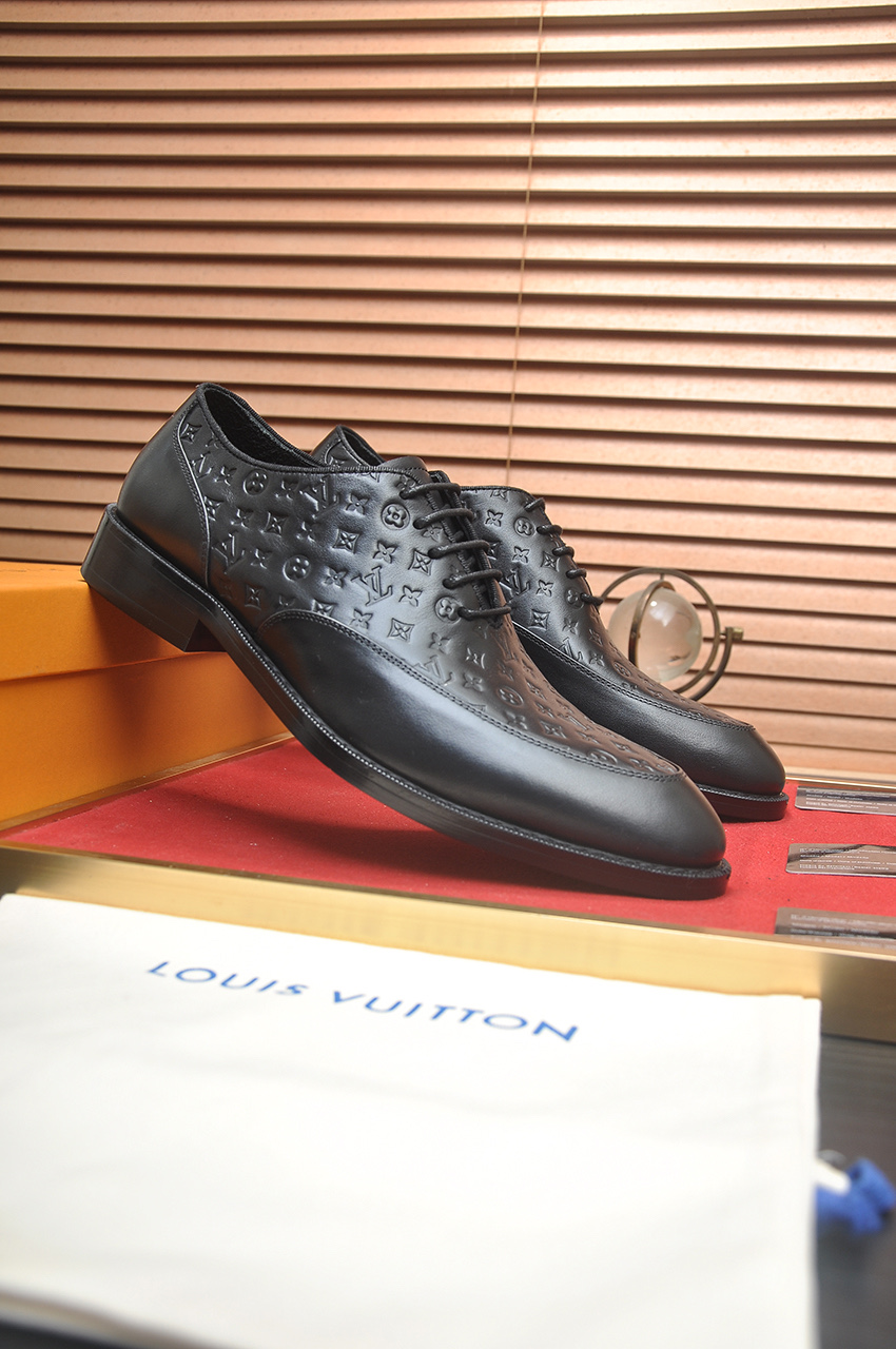 Louis Vuitton Leather Business Dress Shoes - Italian Imported Leather 3 i1746465507465 3429 0 1