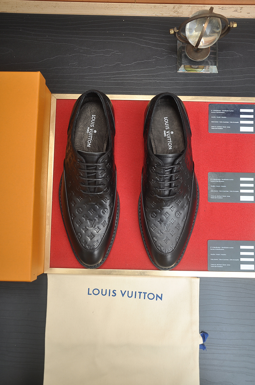 Louis Vuitton Leather Business Dress Shoes - Italian Imported Leather 2 i1746465507468 4865 0 0