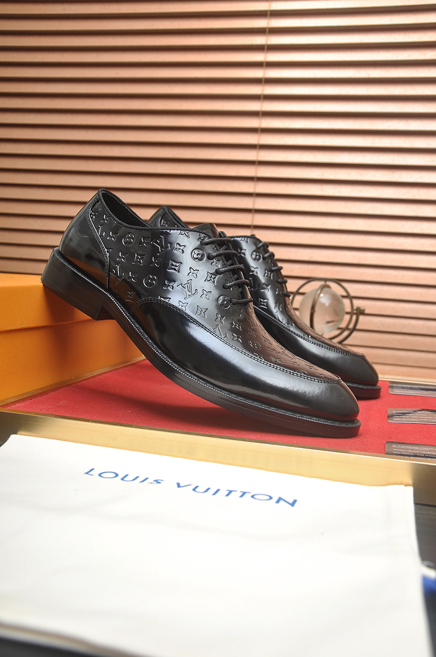 Louis Vuitton Leather Business Dress Shoes - Italian Imported Cowhide 3 i1746465520767 2005 0 1