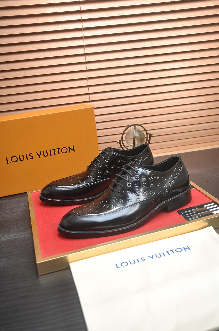 Louis Vuitton Leather Business Dress Shoes - Italian Imported Cowhide 4 i1746465521278 198 0 2