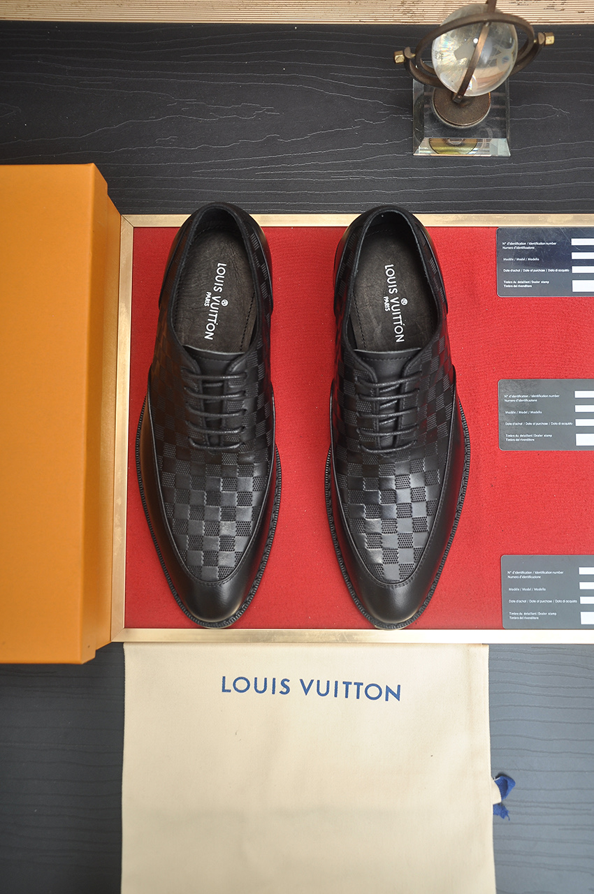 Louis Vuitton Leather Business Dress Shoes - Italian Calfskin, Rubber Sole 2 i1746465534781 4688 0 0