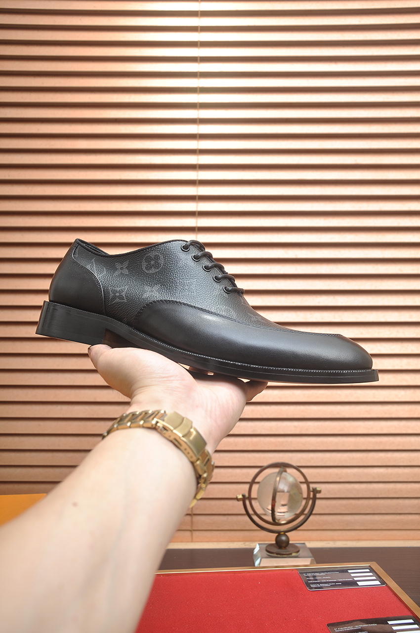Louis Vuitton Leather Business Dress Shoes - Italian Imported Leather 5 i1746465560412 7462 0 3