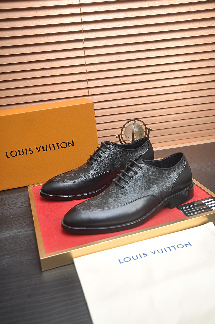 Louis Vuitton Leather Business Dress Shoes - Italian Imported Leather 4 i1746465560424 9364 0 2