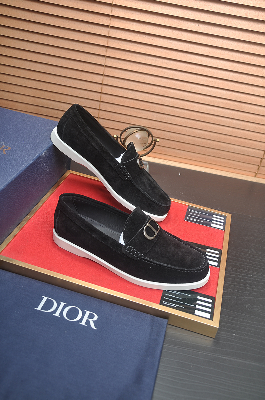 Dior Original Quality Leather Loafers for Men, Size 38-45 7 i1746724835449 1822 0 5