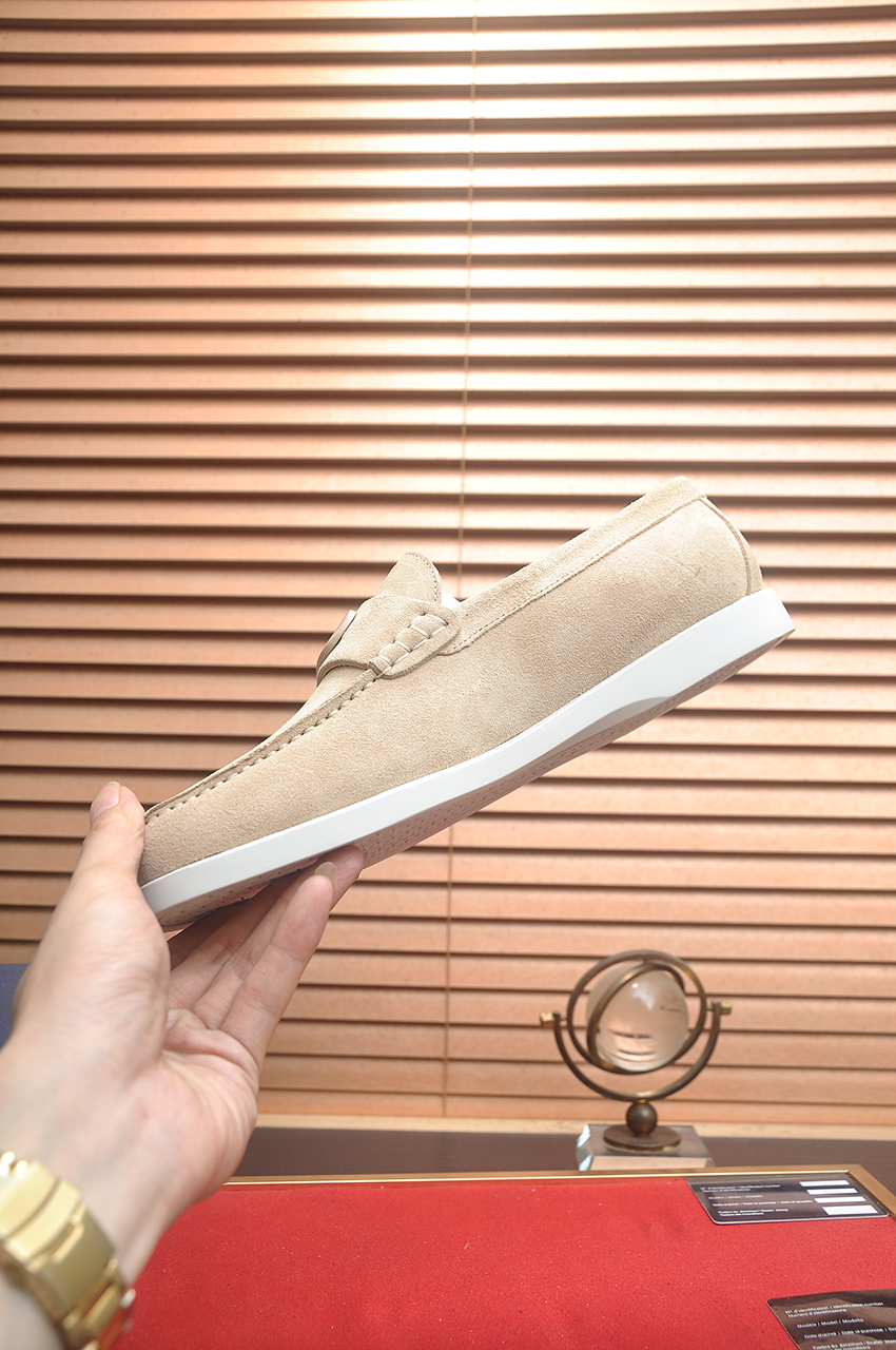 Dior Men's Beige Leather CD Icon Signature Loafers 6 i1746724856260 3582 0 4