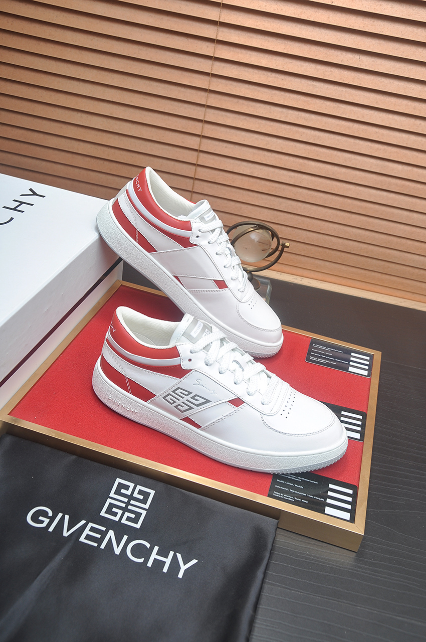 Givenchy Men's City Sport Sneakers in White/Red - Luxury Italian Design 7 i1746983267517 8961 0 5