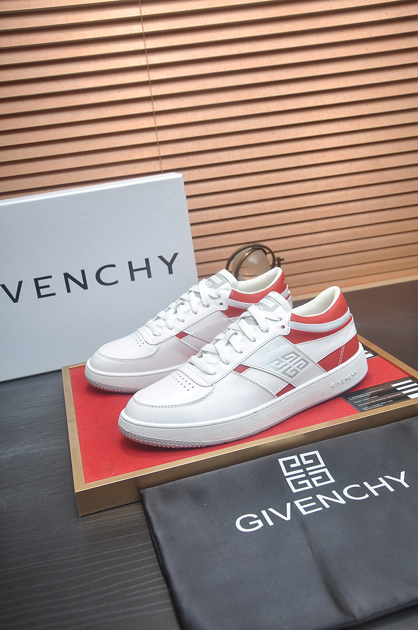 Givenchy Men's City Sport Sneakers in White/Red - Luxury Italian Design 5 i1746983268010 4599 0 3