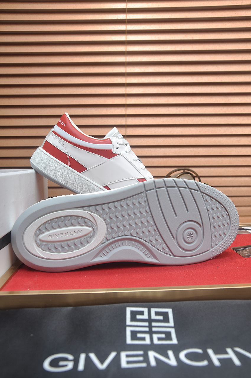 Givenchy Men's City Sport Sneakers in White/Red - Luxury Italian Design 8 i1746983268020 3768 0 6