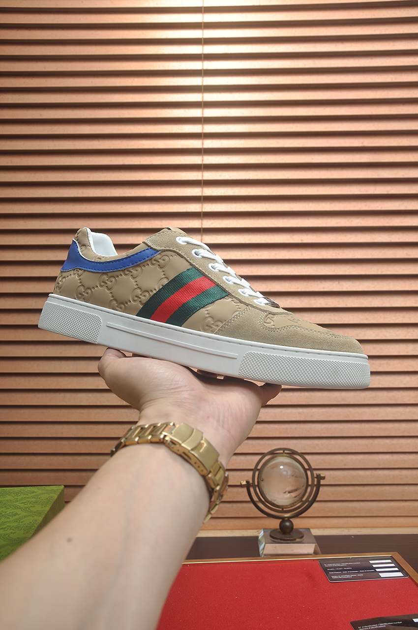 NO:354349,[GUCCI] Official website 1:1 sports men's shoes are on the market, using original fabric + water-dyed sheepskin inner lining, plus the original website 1:1 comfortable sole. Fashionable and versatile, super comfortable and breathable on the feet. Standard shoe size 38/45 (45 custom made without return or exchange), gucci, sheepskin19860909【GUCCI 古奇】官网1:1运动男鞋火爆上市,采用原版布料+水染羊皮内里,再加官网原版1:1舒适大底.时尚百搭,着脚超舒适、透气.标准鞋码38/45（45定做不退换),,gucci,sheepskin,Men's shoes