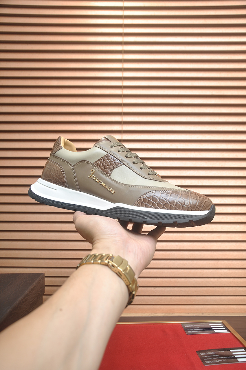 NO:850508,[3illionaire Millionaire] (original quality) official website world premiere, high-end brand of men's shoes, latest masterpiece imported from Italy, original special cowhide + imported cowhide lining, original toe-cap rubber outsole, soft and comfortable, making walking more convenient and comfortable!  Size: 39-44 (45 46 can be customized),,cowhide19860909【3illionaire 百万富翁】(原单品质)官网全球首发 男鞋高端品牌 最新力作意大利进口原版专用牛皮+进口牛皮内里原版包头橡胶大底 柔软舒适,让行走更加便捷舒适！尺码:39-44(45 46可定制),,cowhide,Men's shoes