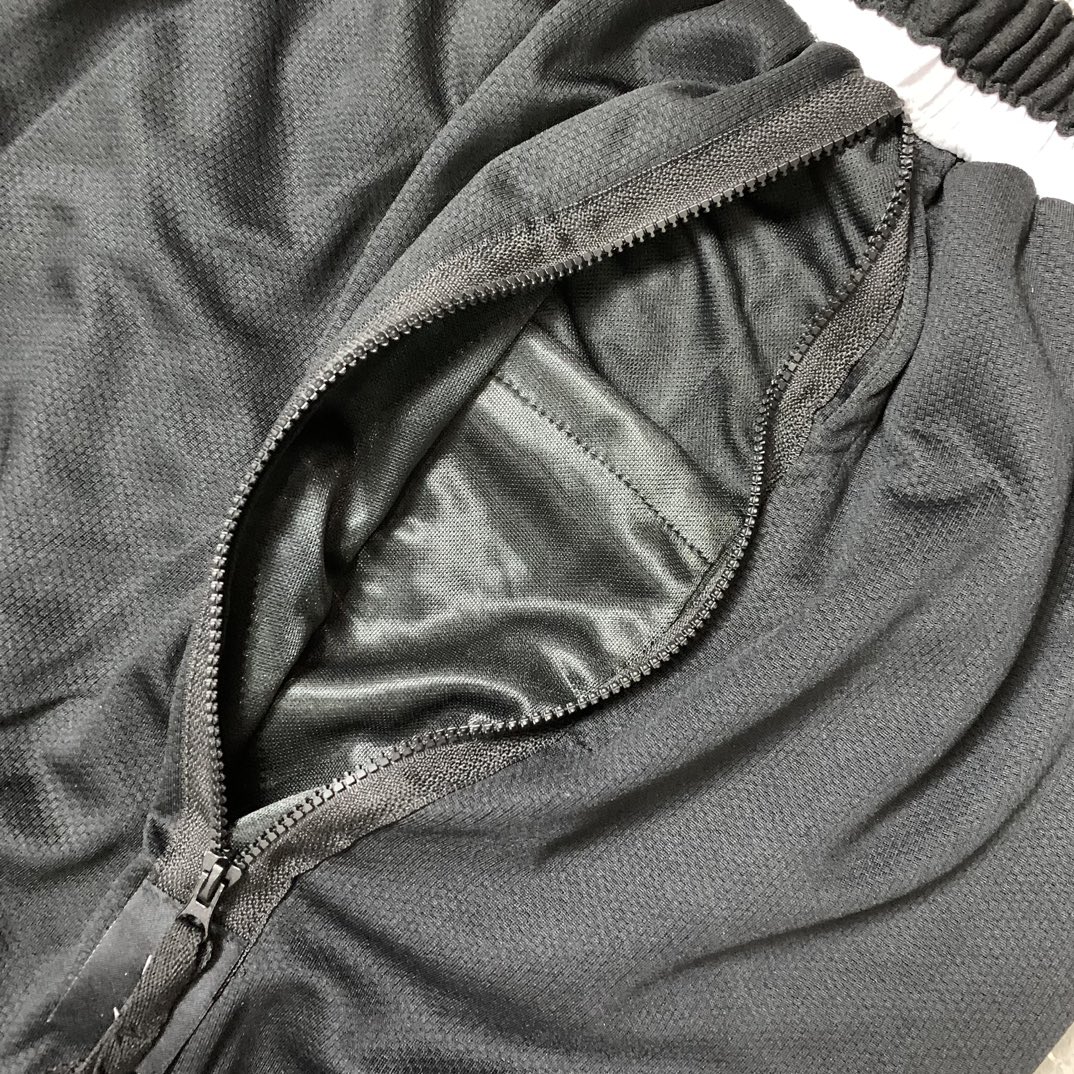 Nike Classic Netball Basketball Shorts: All-Powerful Sand-Button Design, Hot Black-and-White Style - 图片 8