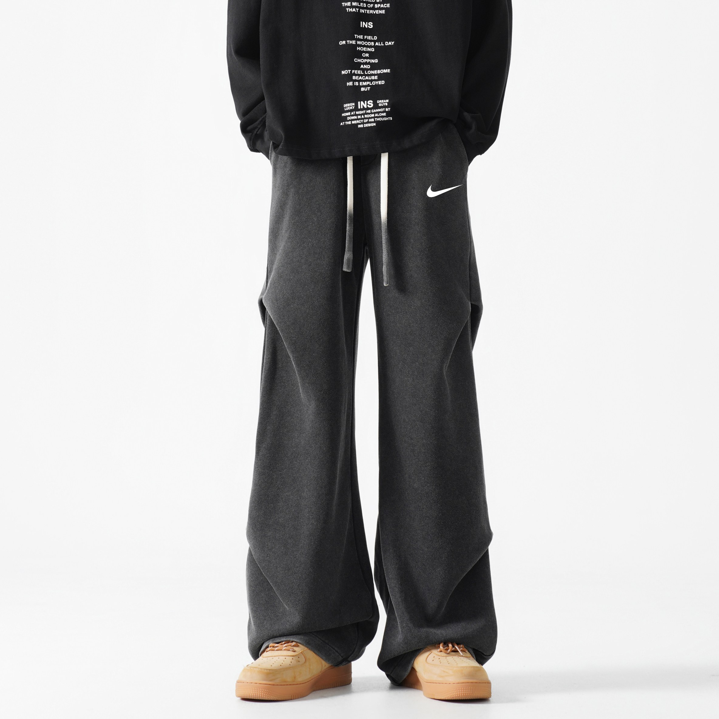 Luxury Shop
 Nike Clothing Pants & Trousers Black Unisex Casual