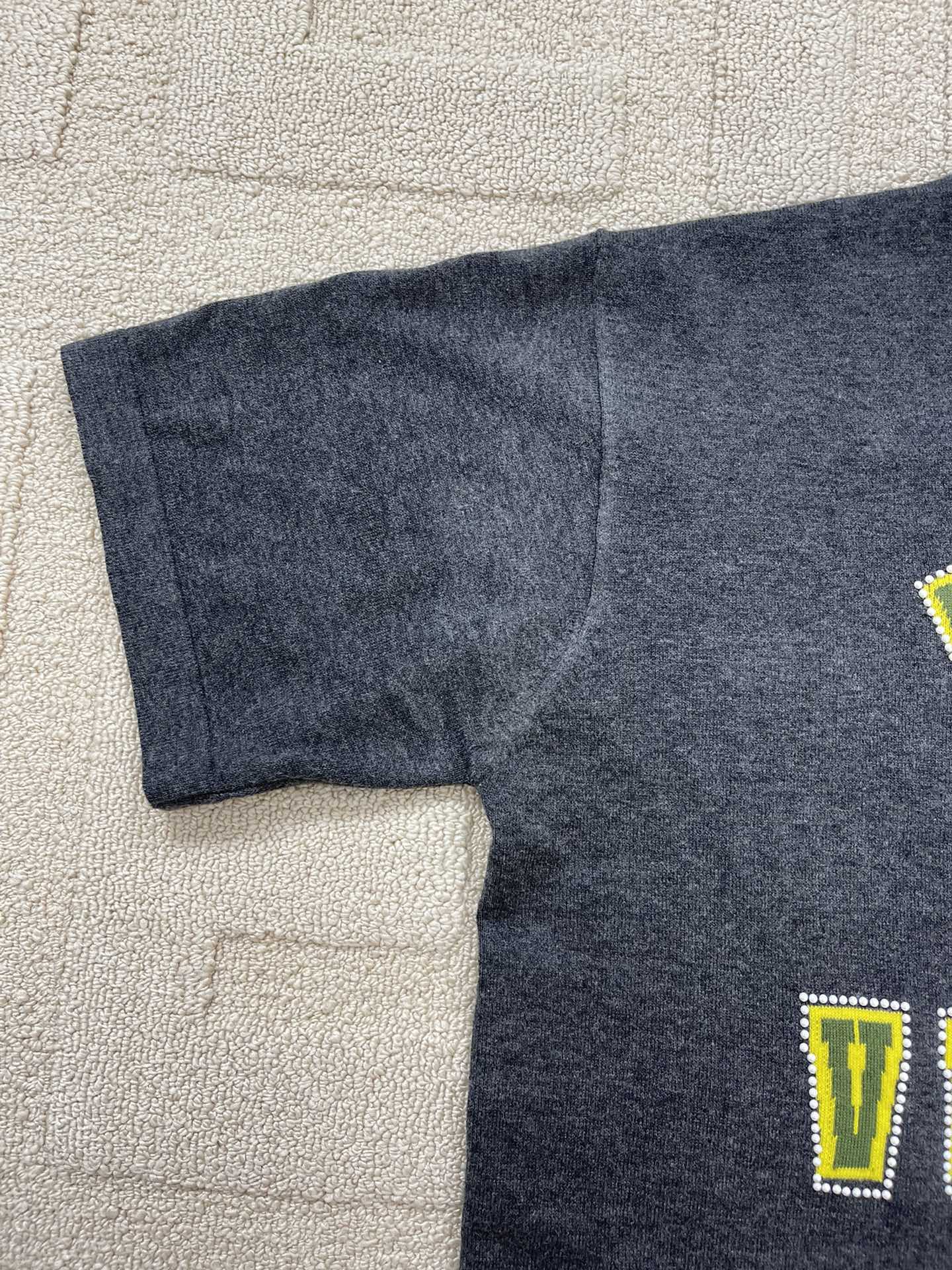 Louis Vuitton Gray Cotton Dog Paw Short Sleeve Crew Neck T-Shirt 5 i1734062574 5079 10