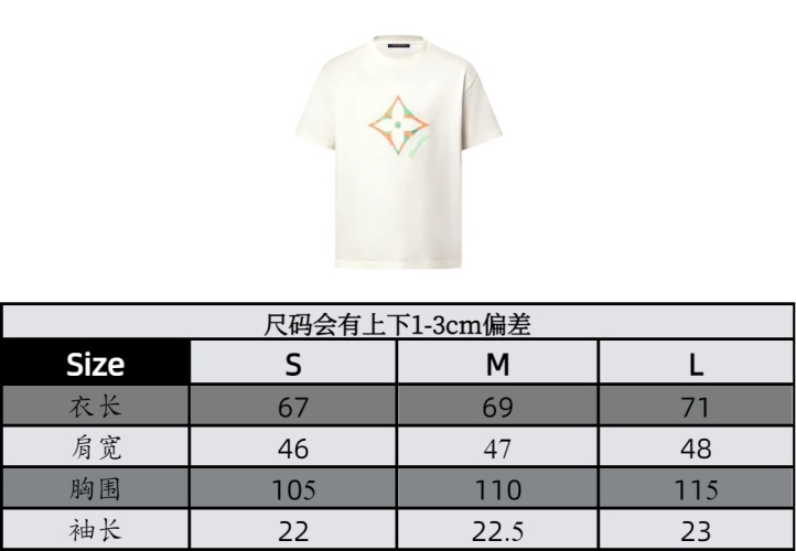 Louis Vuitton Monogram Gradient T-Shirt, Designer Crew Neck Tee 11 Louis Vuitton Monogram Gradient T-Shirt, Designer Crew Neck Tee