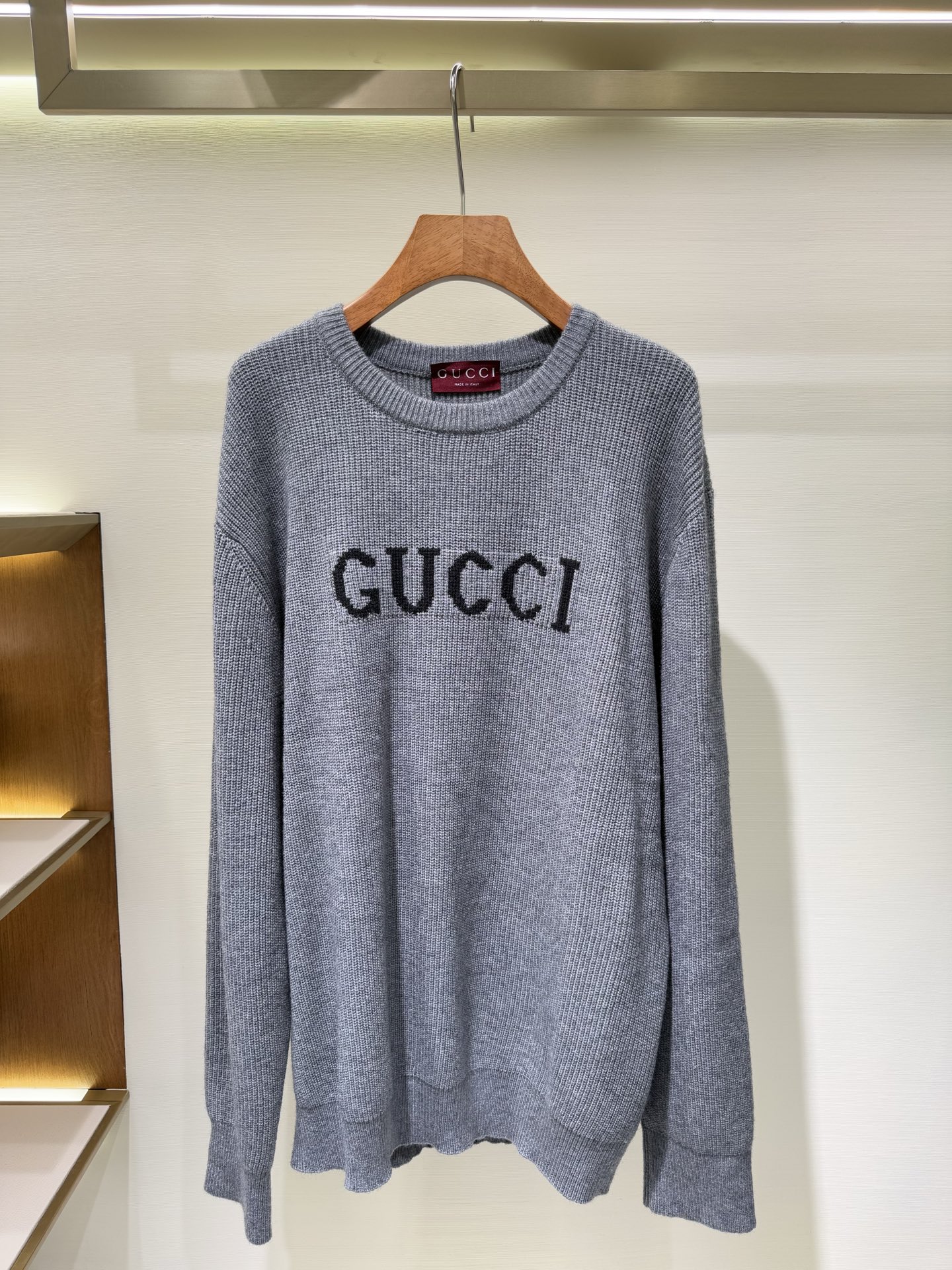 Gucci Grey Knitwear Jersey Sweater - Stylish and Comfortable 1 i1759339741984 801 0 0