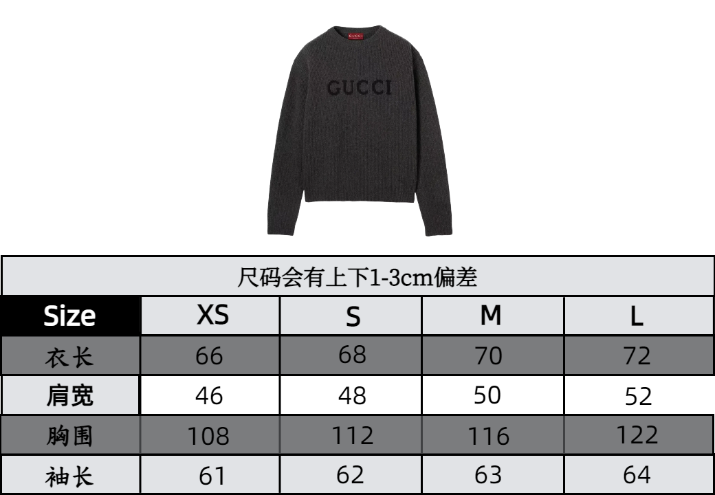 Gucci Grey Knitwear Jersey Sweater - Stylish and Comfortable 10 i1759340117875 8825 0 9