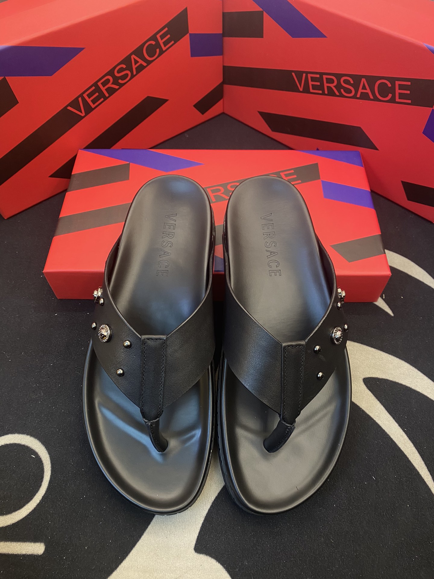 Versace Shoes Slippers Buy Cheap Replica