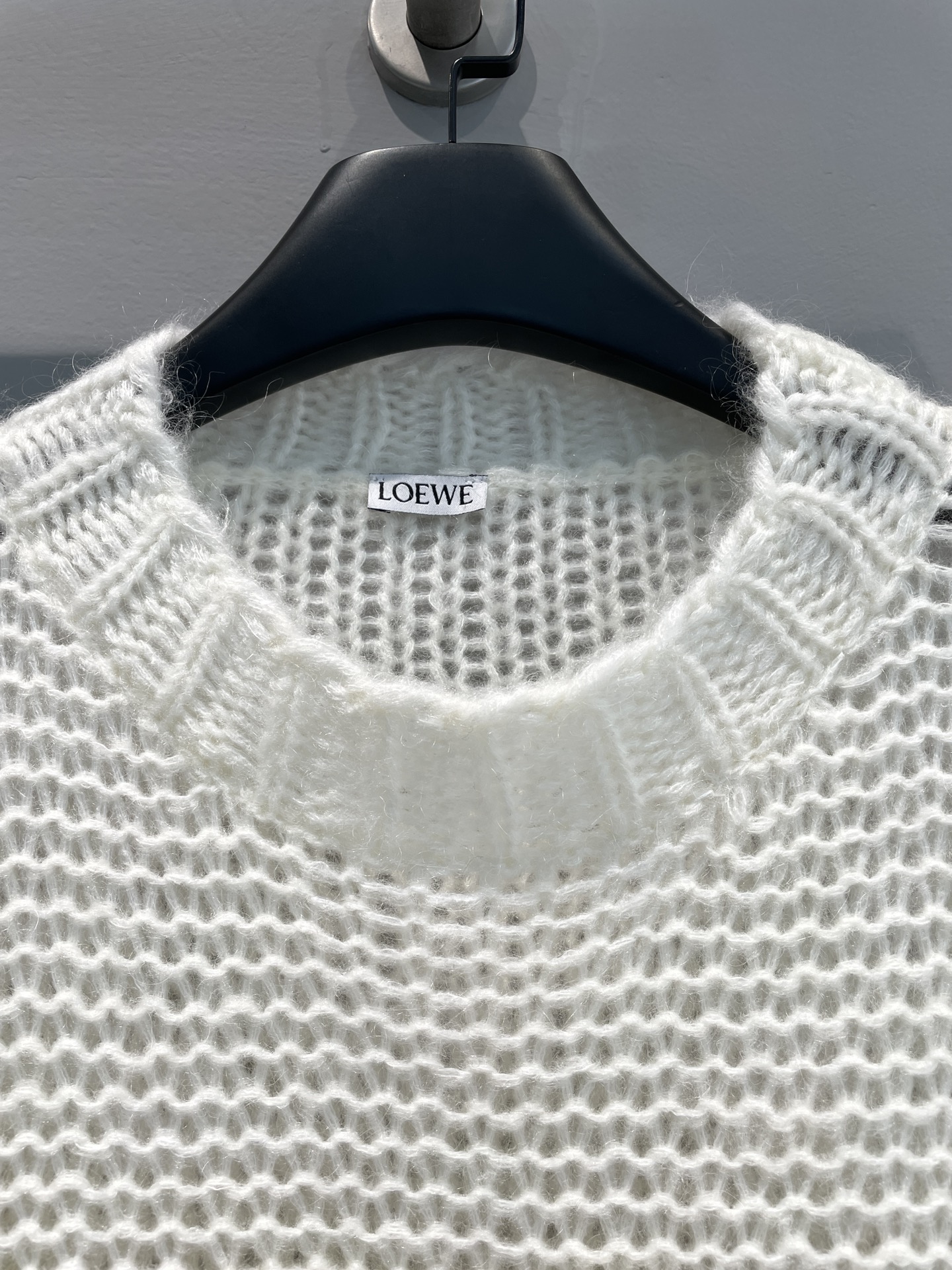 新款🔥出货啦🎺 原版开发 Loew*秋冬新款马海毛长袖毛衣 定染马海毛 浪漫又治愈 轻质地马海毛混纺针织