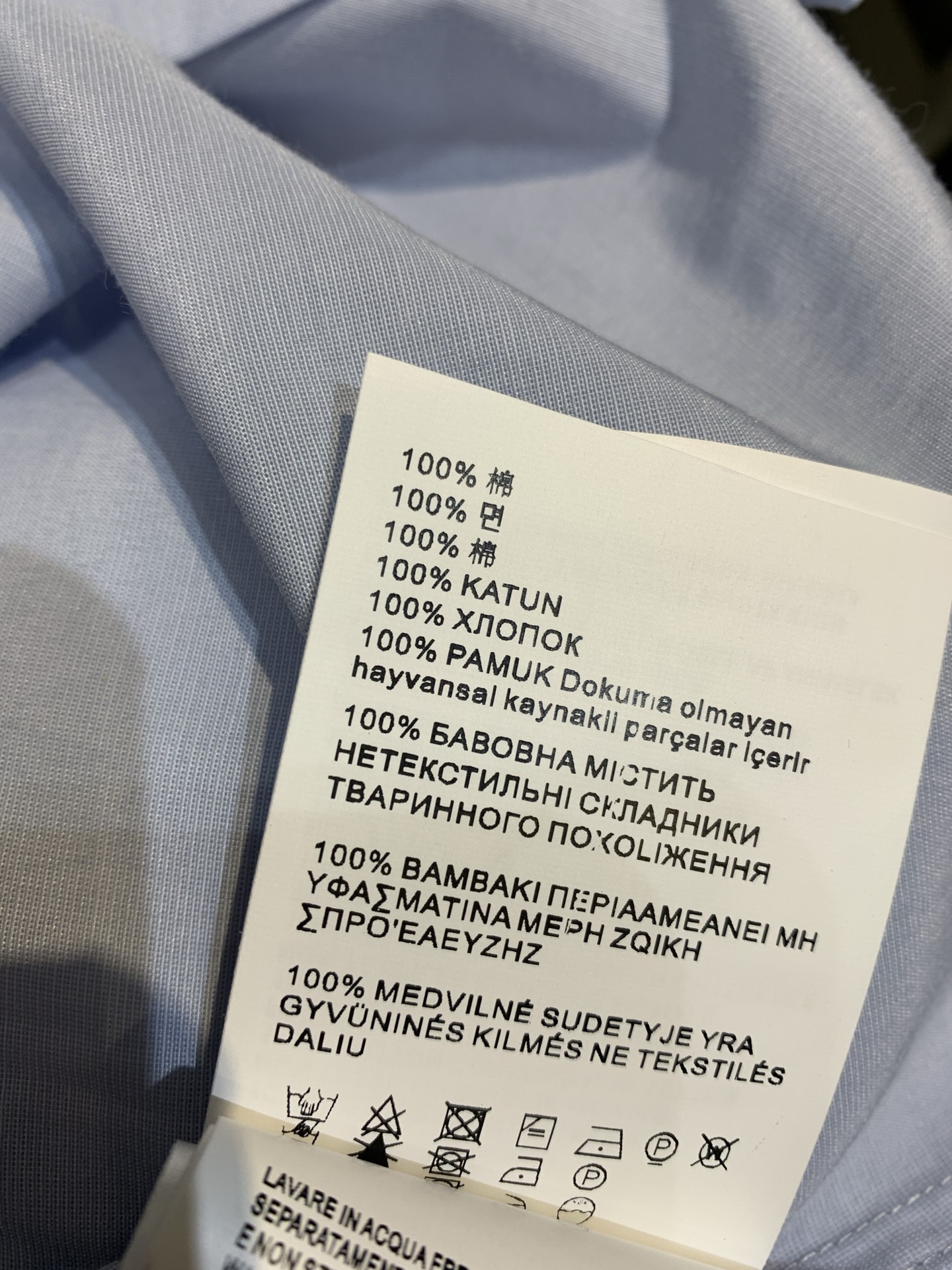 新款🔥出货啦📢 大货实拍 Prad*2025早秋新款时髦复古抽绳衬衣 蓝色系饱和度调整的刚刚好，又有淡淡