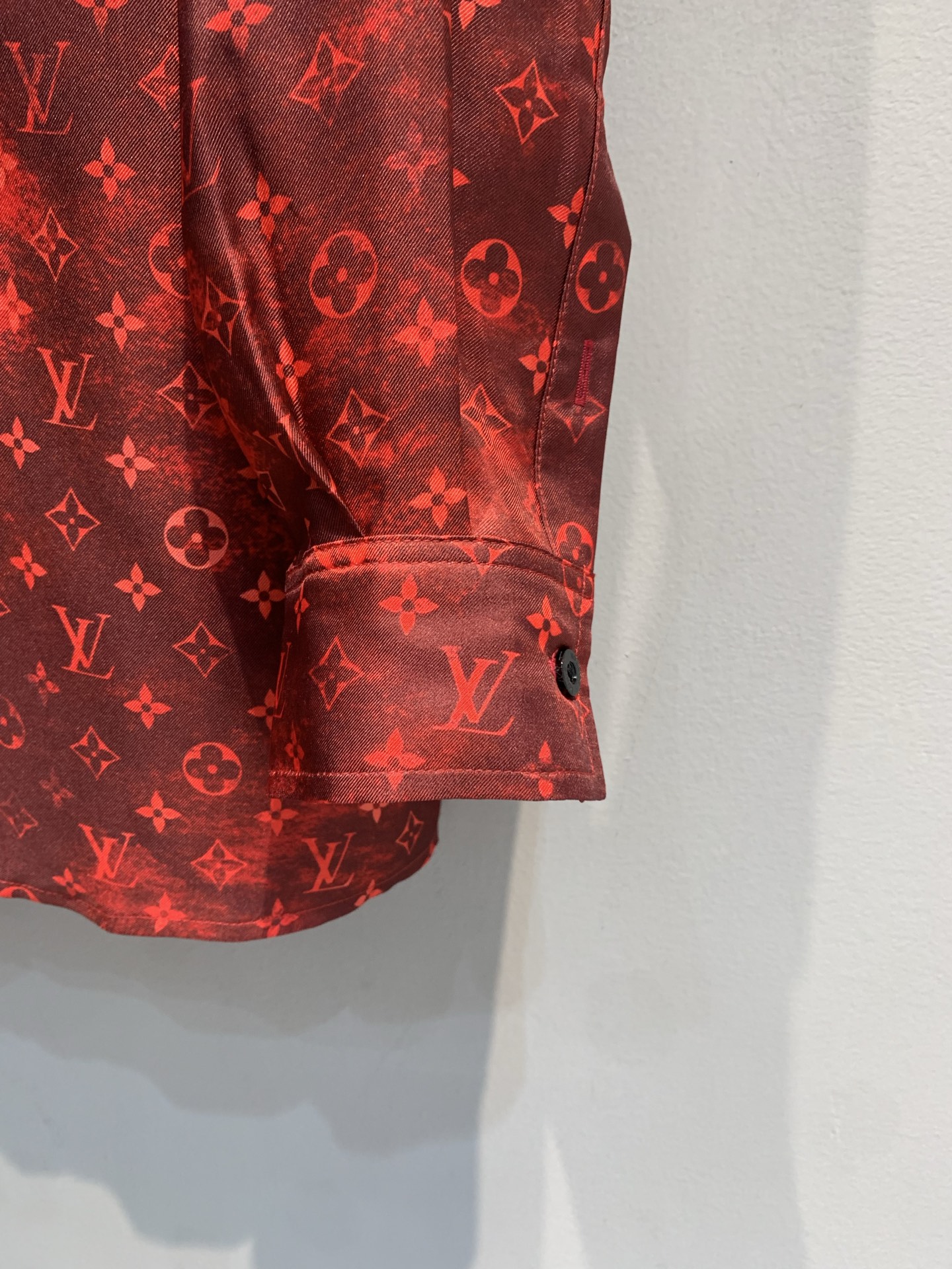 Louis Vuitton Red Monogram Shirt