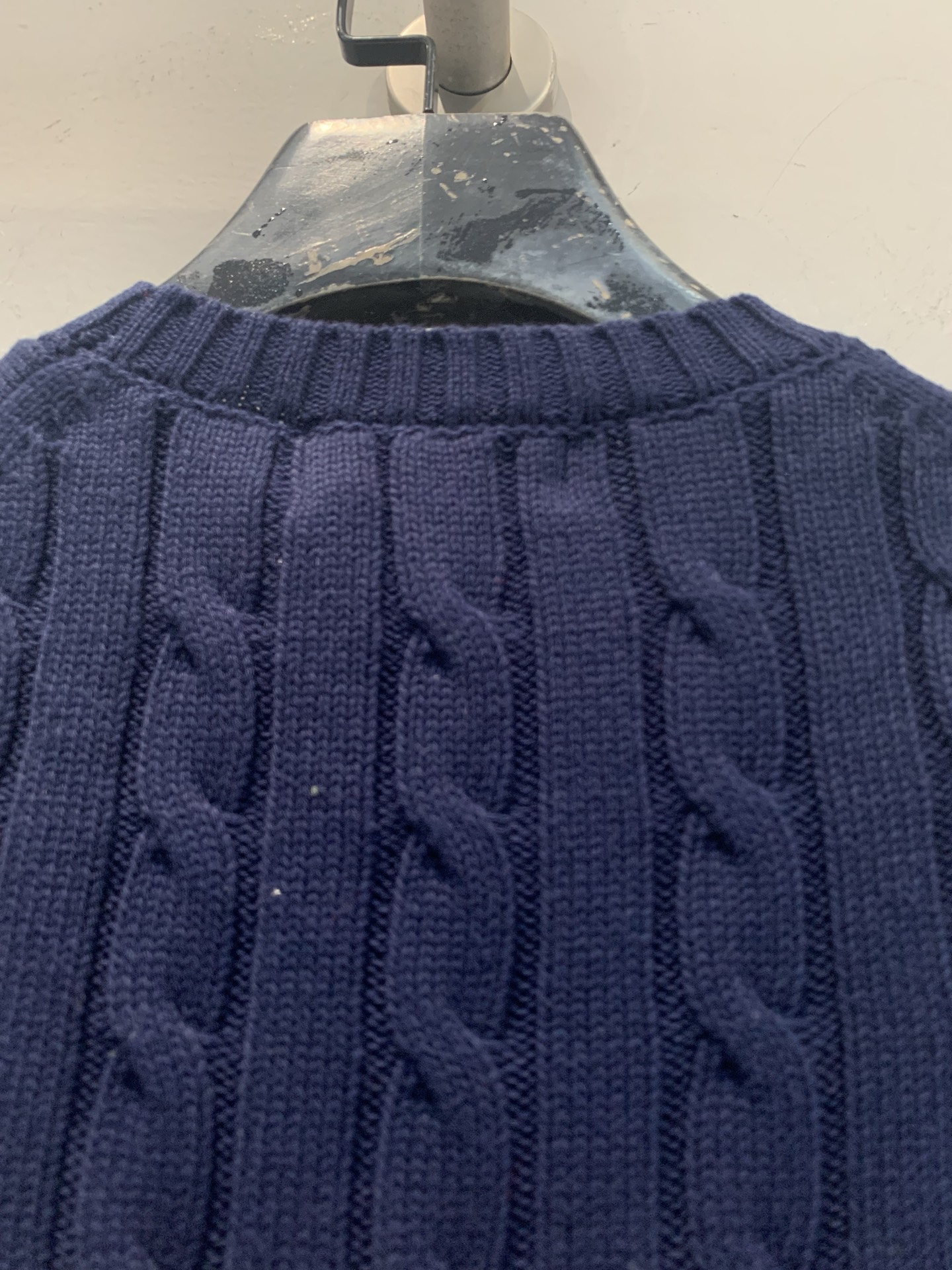 新款🆕 Polo Ralph Lauren麻花针织短袖，经典绞花纹理+圆领设计，修身剪裁超显气质！胸口小