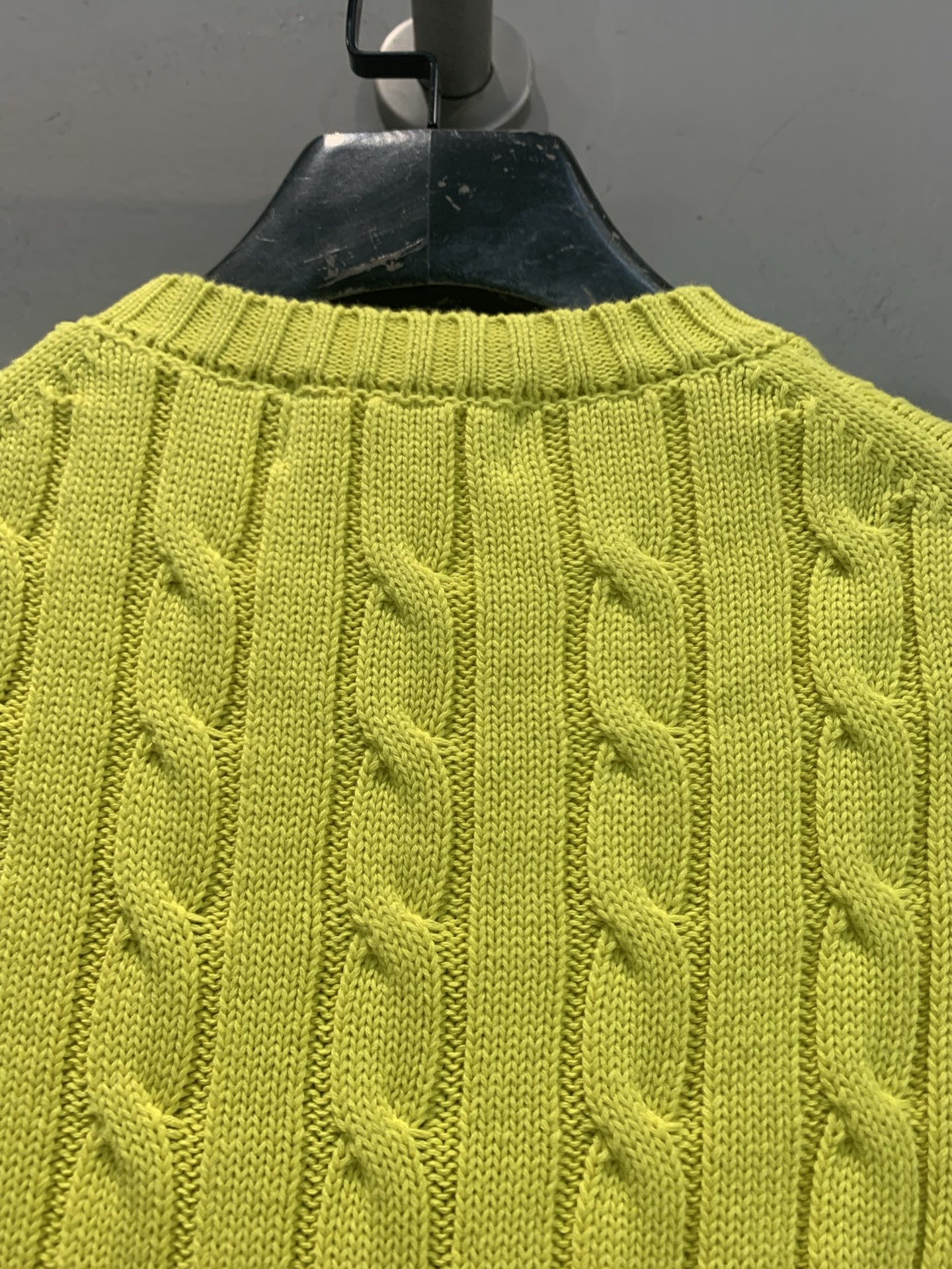 新款🆕 Polo Ralph Lauren麻花针织短袖，经典绞花纹理+圆领设计，修身剪裁超显气质！胸口小